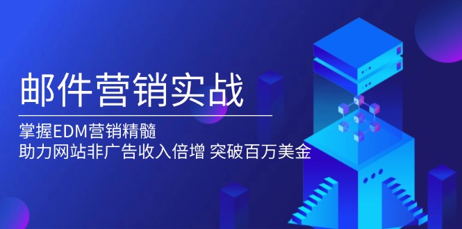 邮件营销实战，掌握EDM营销精髓，助力网站非广告收入倍增，突破百万美金-非凡网-资源网-最新项目分享平台