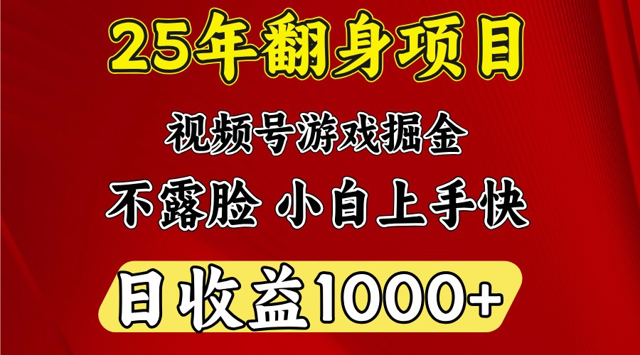 一天收益1000+ 25年开年落地好项目-非凡网-资源网-最新项目分享平台