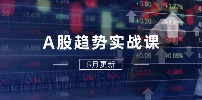 A股趋势实战课：主力动向+政策红利，2025全年策略5月更新-非凡网-资源网-最新项目分享平台