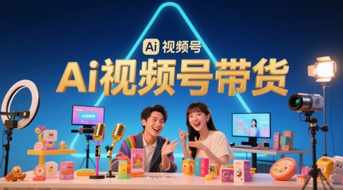风口已至！AI视频号带货轻松月入过1W，99%的普通人却卡在内容制作门槛-非凡网-资源网-最新项目分享平台