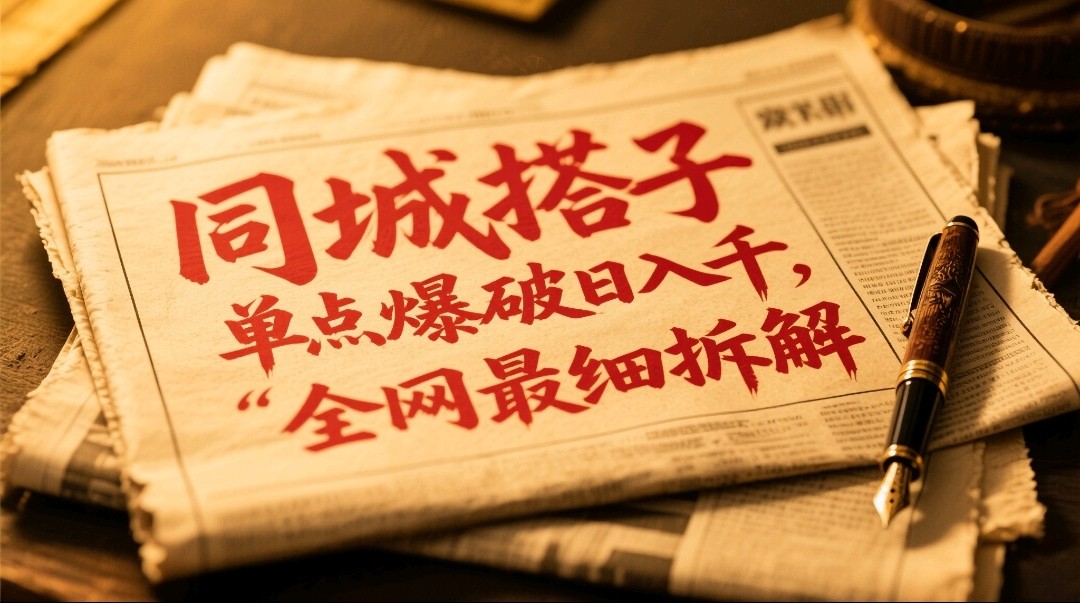 同城搭子群19.9单点爆破日入千，搭子组局月入万，全网最细拆解-非凡网-资源网-最新项目分享平台