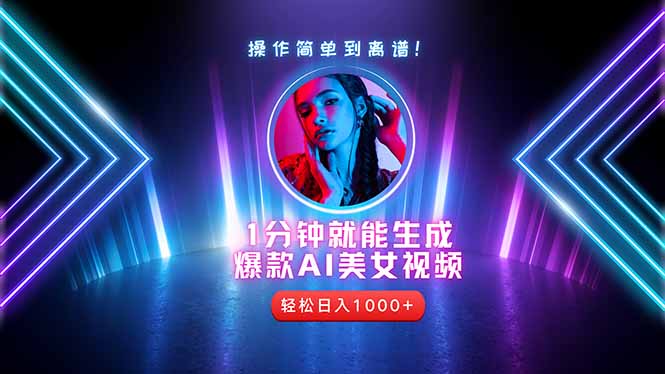 2025年最强副业：用AI做短视频，从零开始打造爆款账号！-非凡网-资源网-最新项目分享平台