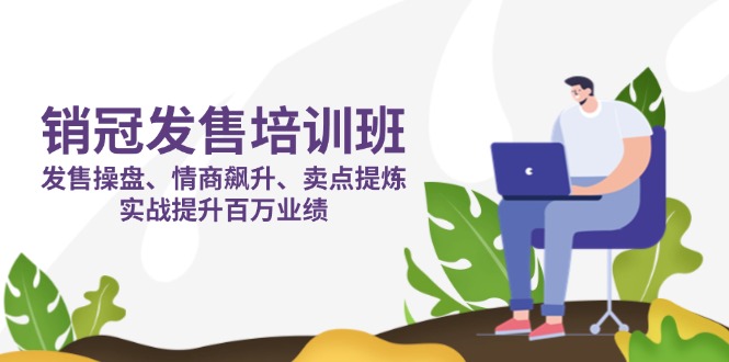 销冠 发售培训班：发售 操盘+情商 飙升+卖点 提炼，实战提升百万业绩-非凡网-资源网-最新项目分享网站