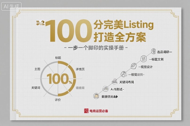 100分完美Listing打造全方案，想要完美listing必须是需要一步一个脚印的-非凡网-资源网-最新项目分享网站