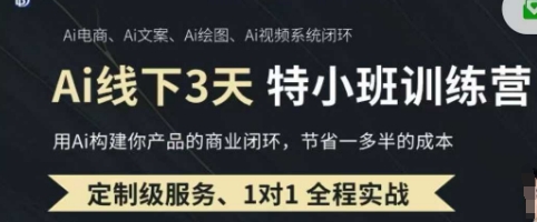AI实操培训第20-21期线下，0基础保姆级教程，3月最新整理，企业获客、降本增效、打造超级个体-非凡网-资源网-最新项目分享网站