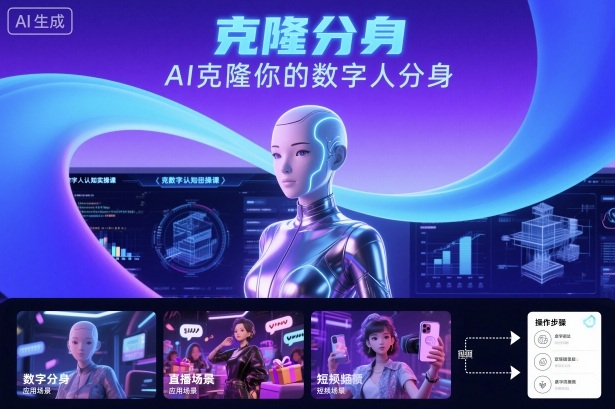AI数字人认知实操课，克隆你的数字人分身-非凡网-资源网-最新项目分享网站