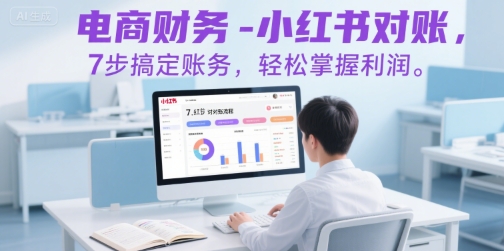 电商财务-小红书对账，7步搞定账务，轻松掌握利润-非凡网-资源网-最新项目分享网站