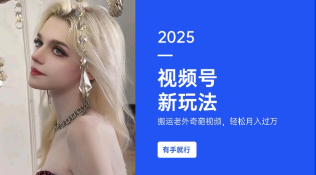 搬运老外奇葩视频，撸视频号分成计划收益，每天只需一小时，新手小白轻松月入过W-非凡网-资源网-最新项目分享网站