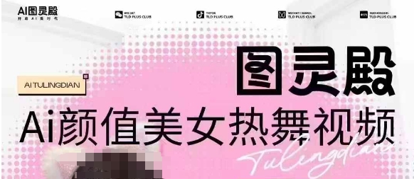 全网首发，原价988图灵殿AI颜值美女热舞视频，云端生图，轻松过原创-非凡网-资源网-最新项目分享网站