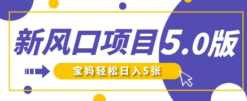 新风口项目5.0版！即梦AI做爆款萌娃说话视频，单日涨粉2W+，新手宝妈轻松日入5张-非凡网-资源网-最新项目分享网站