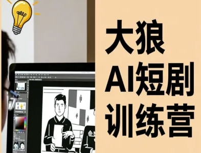大狼AI短剧训练营-短剧课程(更新中)-非凡网-资源网-最新项目分享网站