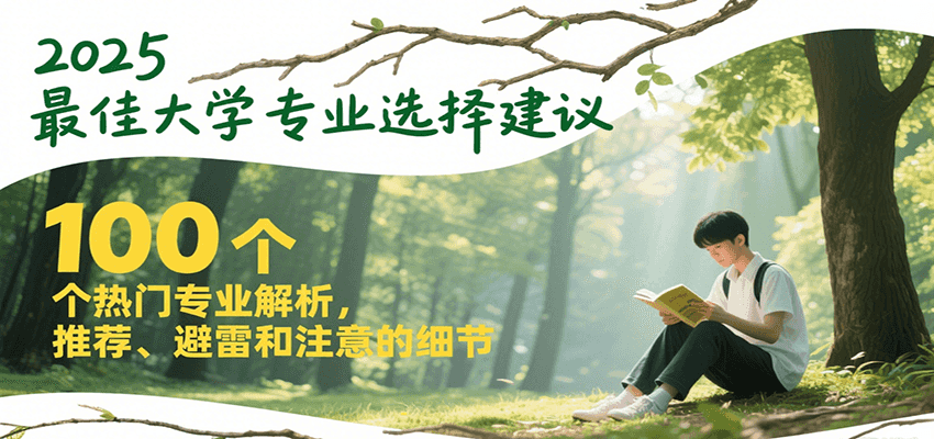 2025最佳大学专业选择建议，100个热门专业解析，推荐、避雷和注意的细节-非凡网-资源网-最新项目分享网站