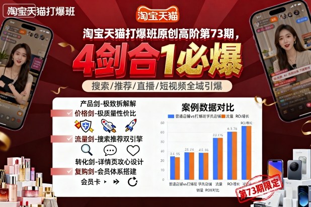 淘宝天猫打爆班原创高阶第73期，4剑合1必爆-非凡网-资源网-最新项目分享网站