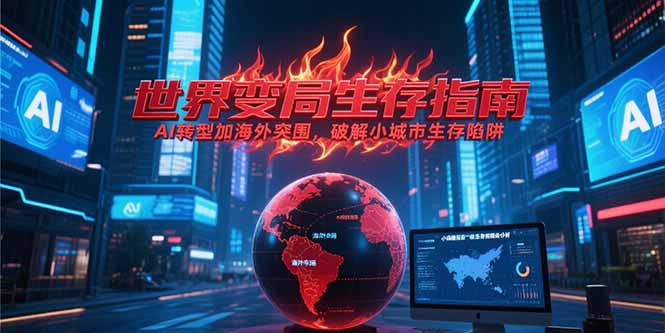 付费文章《世界变局生存指南，AI转型加海外突围，破解小城市生存陷阱》-非凡网-资源网-最新项目分享网站