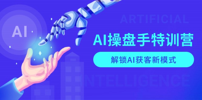 AI-操盘手特训营，解锁AI获客新模式，全面掌握AI商业应用与提示词技巧-非凡网-资源网-最新项目分享网站