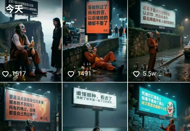 一条视频竟然15W赞！用AI制作小丑自嘲扎心文案视频，当下非常火爆的短视频流量神器-非凡网-资源网-最新项目分享网站