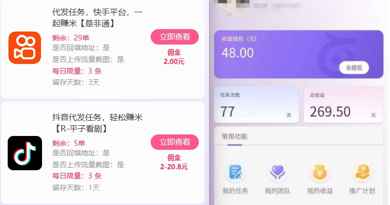 新手副业首选！视频代发接单，领任务发视频，长期稳定不费劲儿-非凡网-资源网-最新项目分享网站