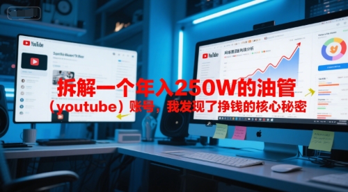 付费文章：拆解一个年入250W的油管(youtube)账号，我发现了挣钱的核心秘密-非凡网-资源网-最新项目分享网站