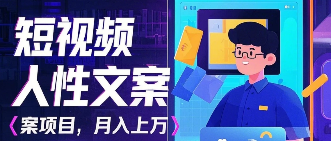利用AI自动制作短视频人性文案项目：揭秘月入上万的精准流量变现秘籍-非凡网-资源网-最新项目分享网站