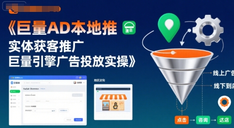 巨量AD本地推实体获客推广，巨量引擎广告投放实操-非凡网-资源网-最新项目分享网站