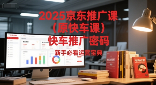 2025京东推广课(原快车课)解锁京东快车推广密码，新手必看运营宝典-非凡网-资源网-最新项目分享网站