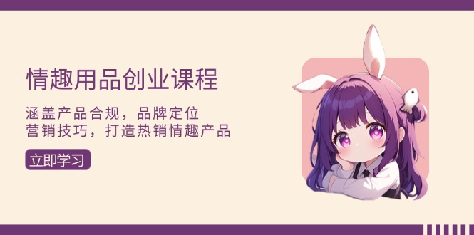 情趣用品创业课程：涵盖产品合规，品牌定位，营销技巧，打造热销情趣产品-非凡网-资源网-最新项目分享网站