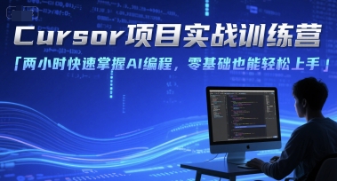 Cursor项目实战训练营，两小时快速掌握AI编程，零基础也能轻松上手-非凡网-资源网-最新项目分享网站