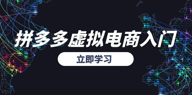 拼多多虚拟电商入门，精准选品方法论，无货源模式起盘技巧-非凡网-资源网-最新项目分享网站