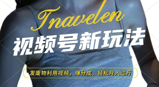 视频号新玩法，废物利用视频，撸分成收益，轻松月入过W【揭秘】-非凡网-资源网-最新项目分享网站