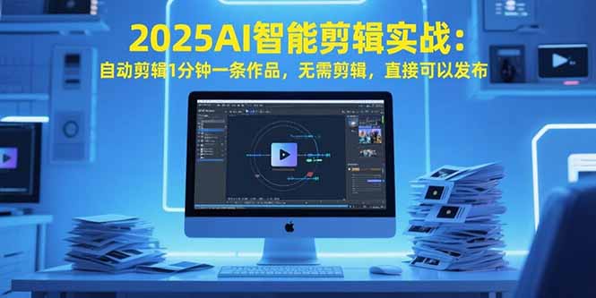 2025AI智能剪辑实战：自动剪辑1分钟一条作品，无需剪辑，直接可以发布-非凡网-资源网-最新项目分享网站
