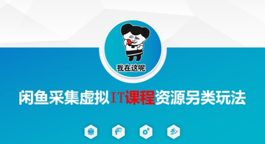 闲鱼采集虚拟IT课程资源另类玩法，干货满满-非凡网-资源网-最新项目分享网站