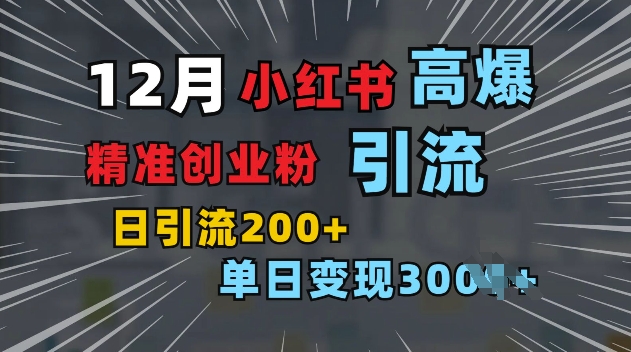 小红书一张图片“引爆”创业粉，单日+200+精准创业粉 可筛选付费意识创业粉【揭秘】-非凡网-资源网-最新项目分享网站